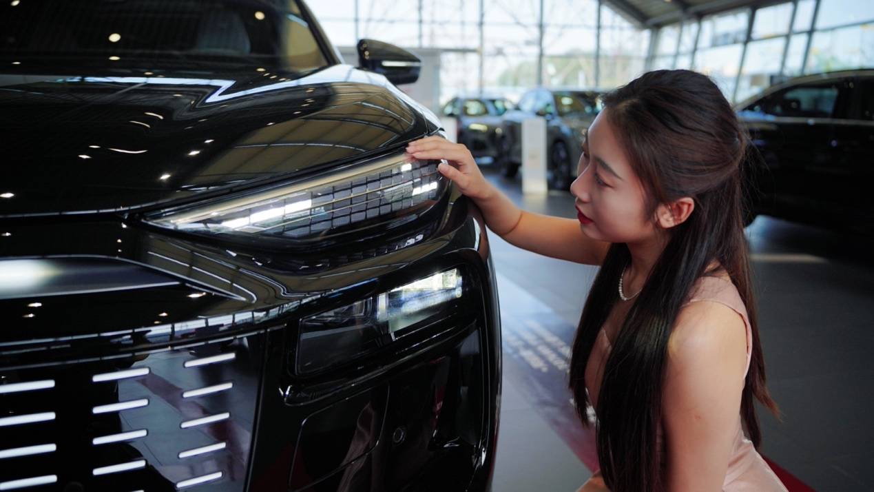 探店一汽奧迪Q6L e-tron:PPE平臺(tái)交出驚艷答卷